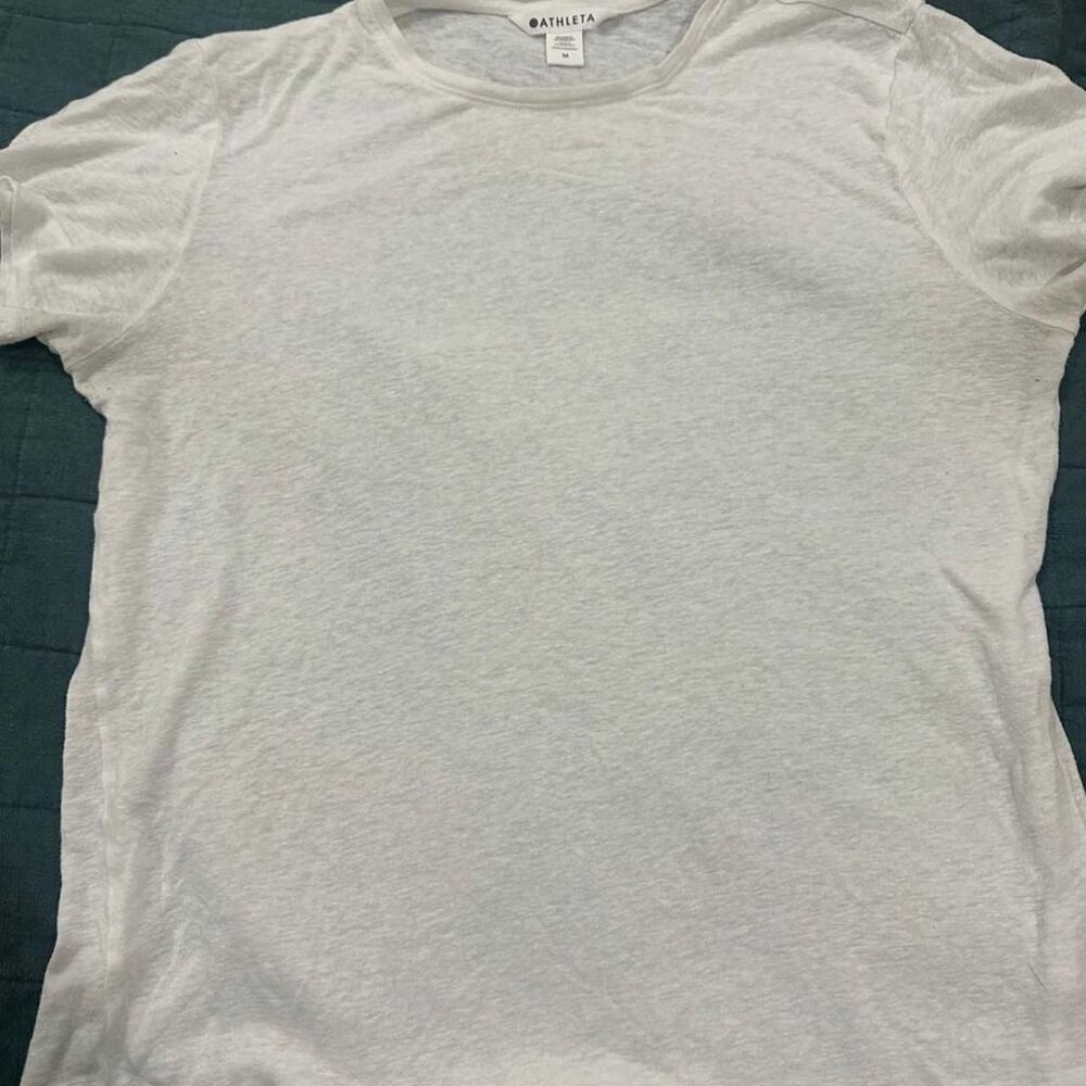 Athleta Women's White T-shirt